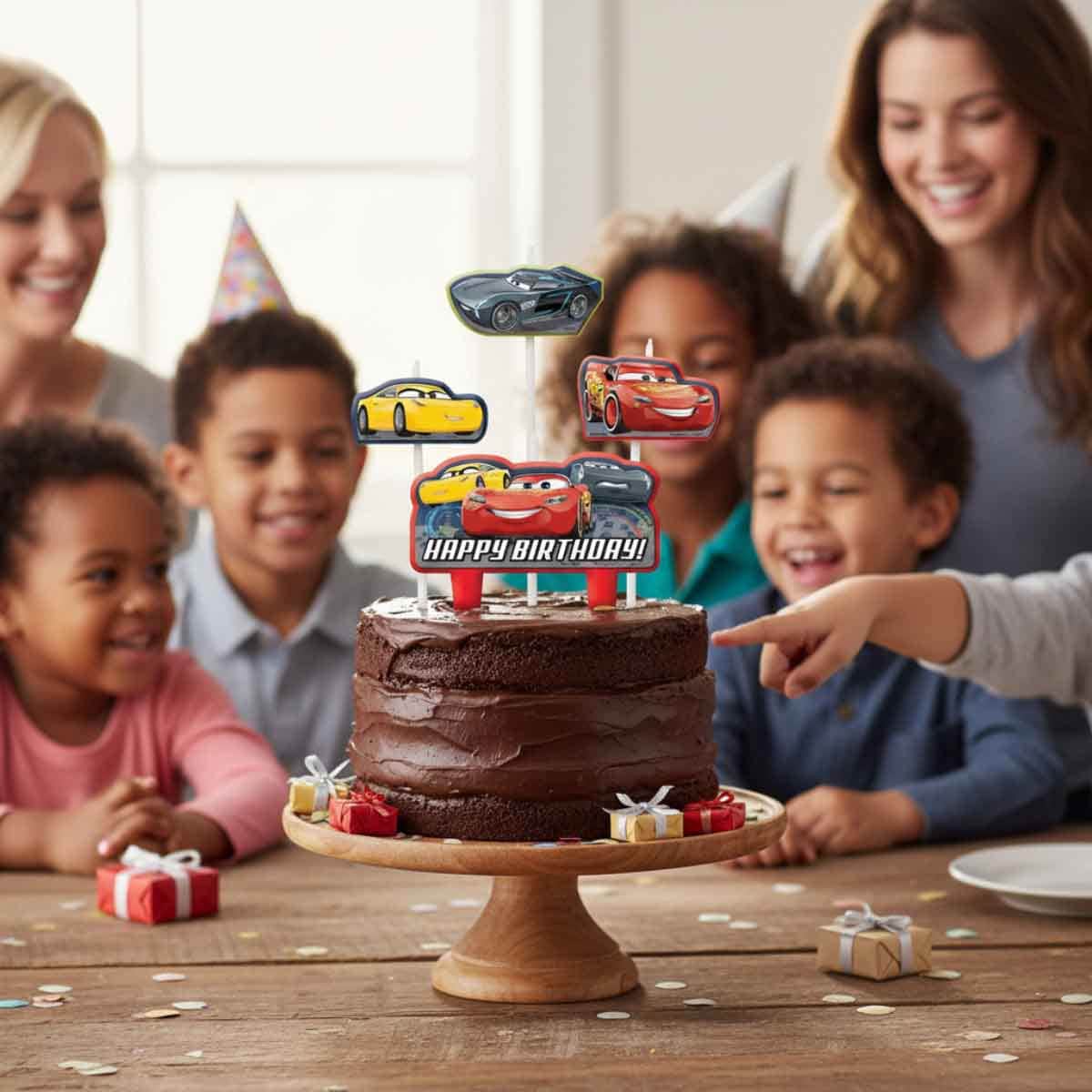 Disney and Pixar Cars Birthday Candle Set