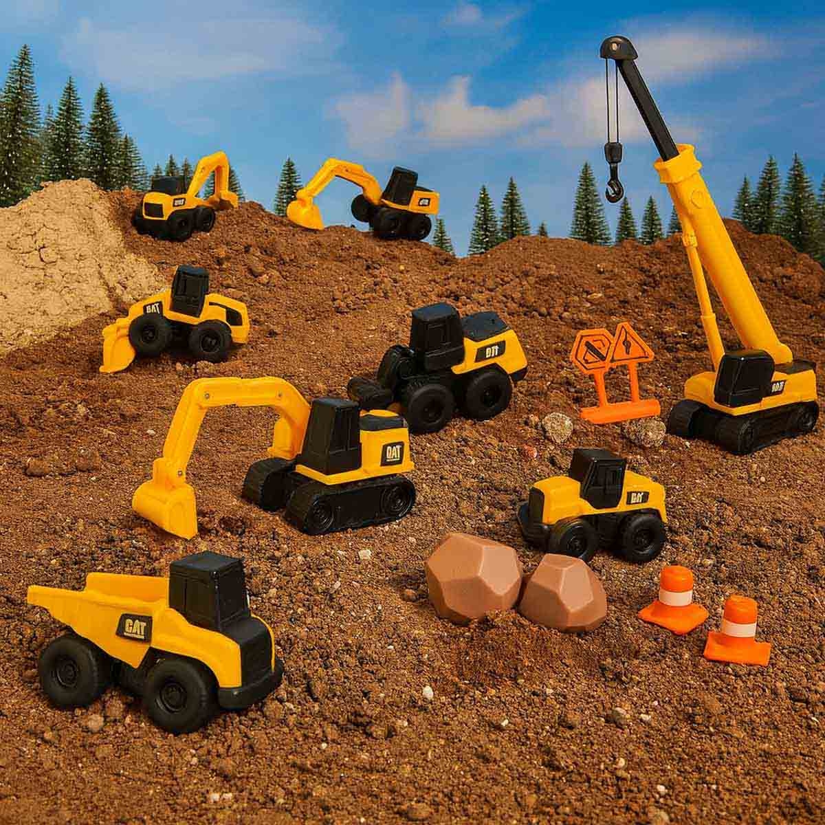 CAT Little Machines Mega Set Construction Toy Boys, 3-4 Years