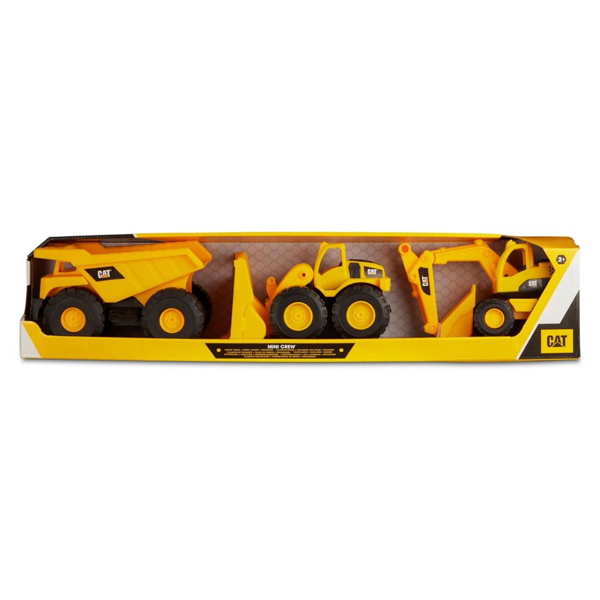 CAT Mini Crew Worker Construction Toy Boys, 3-4 Years, Pack of 3