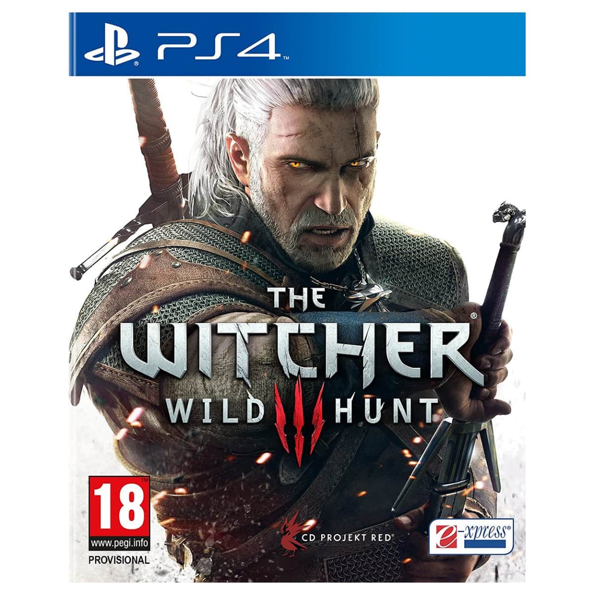CD Project Red The Witcher 3: Wild Hunt (International Version) Video Game for PlayStation 4