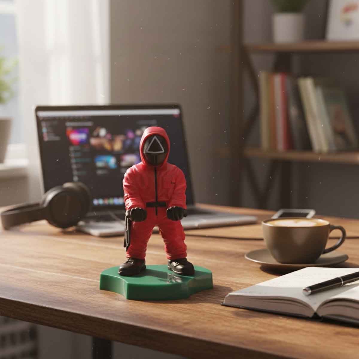 Cable Guys Squid Game Triangle Guard Controller & Phone Holder