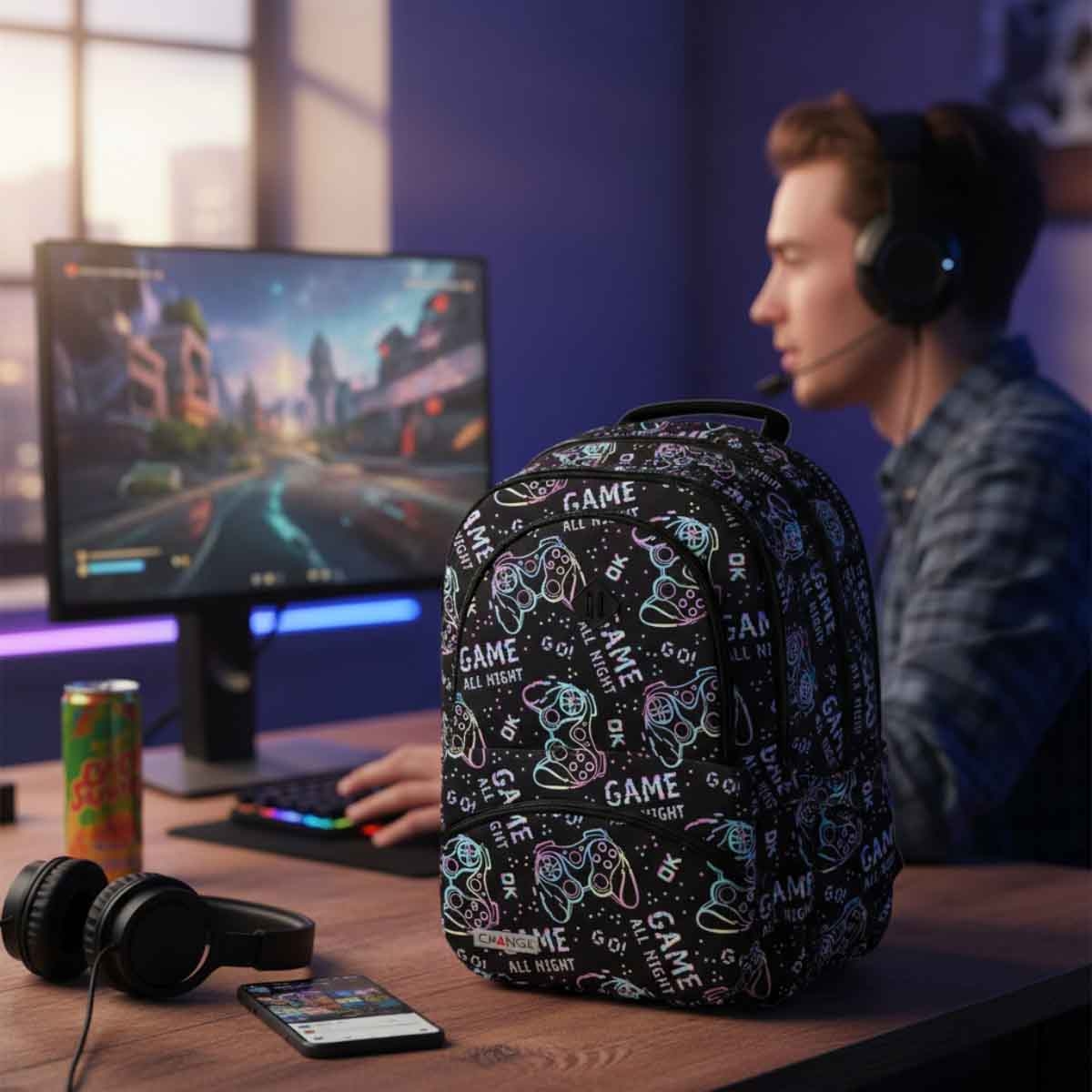 Change 18" Spacious & Comfortable Durable & Trendy Backpack