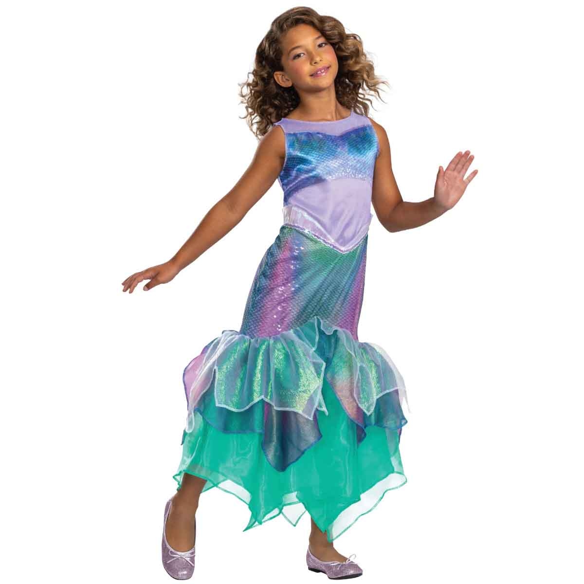 Disney Princess Ariel Mermaid Deluxe Costume