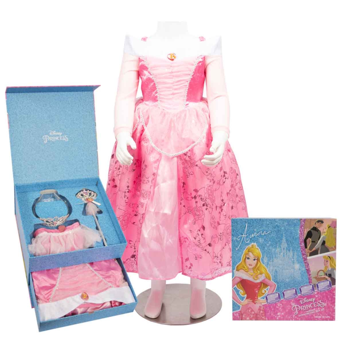 Disney Frozen Aurora Deluxe Costume Kit Girls, 5-6 Years