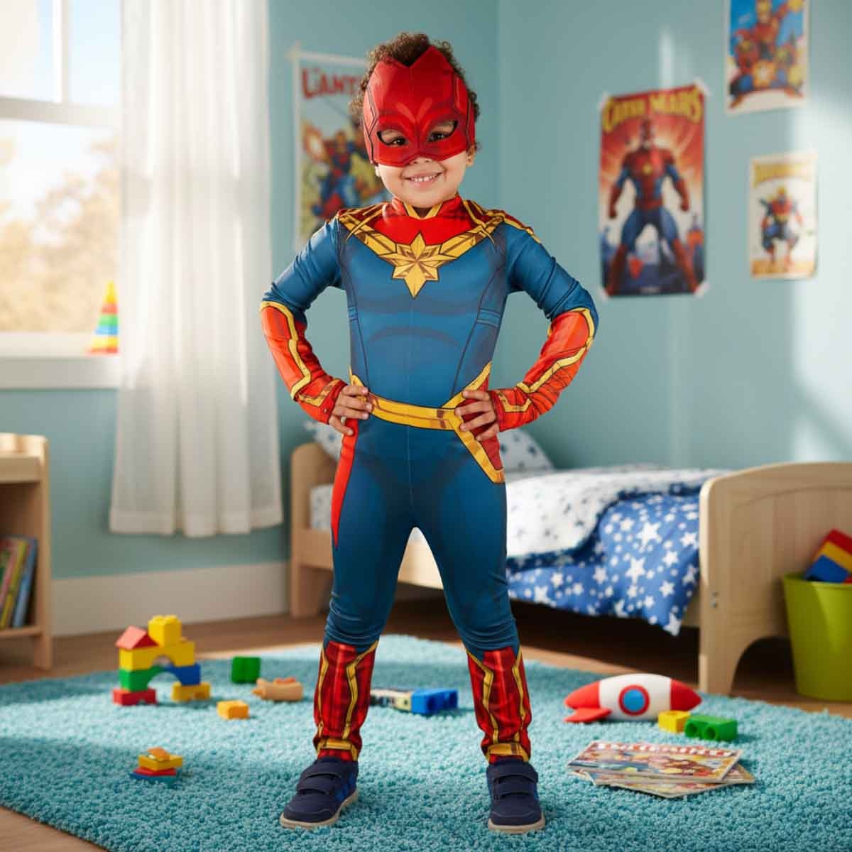 Marvel Captain Marvel Classic Costume