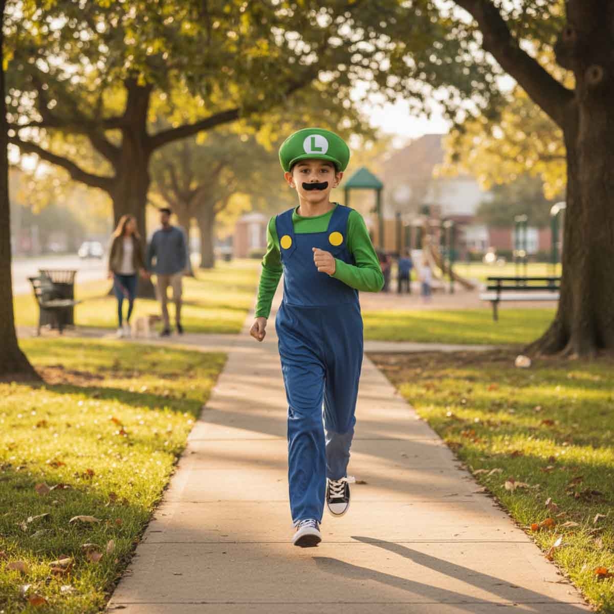 Super Mario Luigi Elevated Costume
