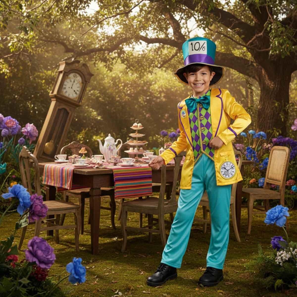 Alice in the Wonderland Mat Hatter Classic Costume