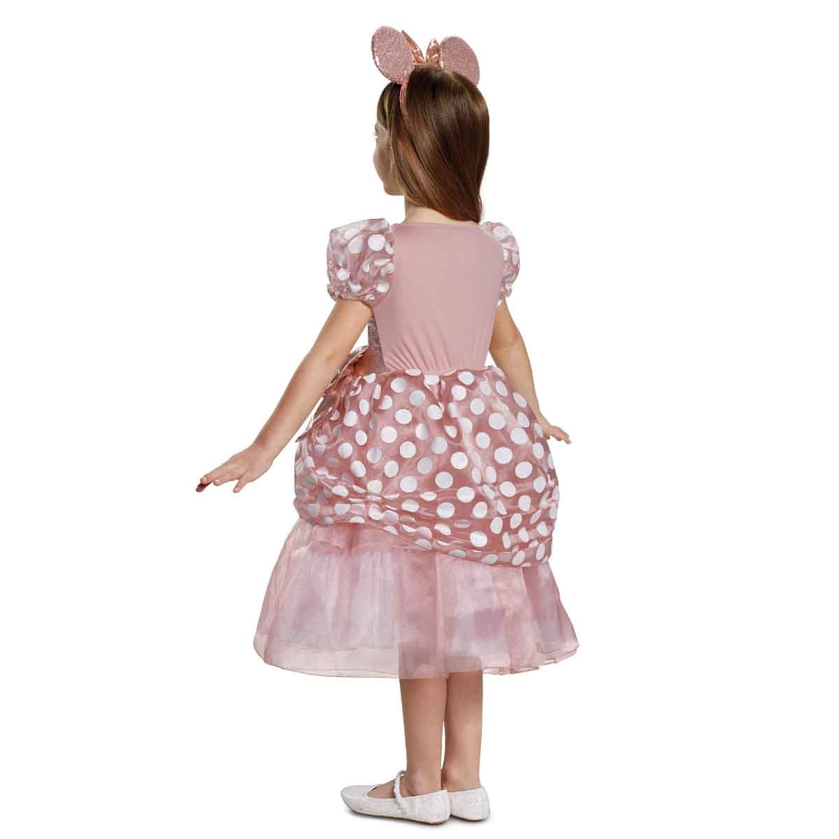 Minnie Mouse Rose Gold Deluxe Costume