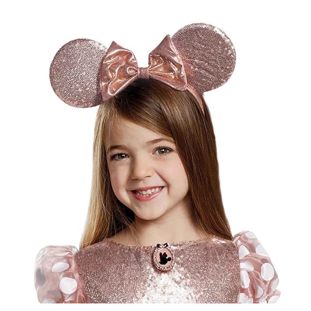 Minnie Mouse Rose Gold Deluxe Costume