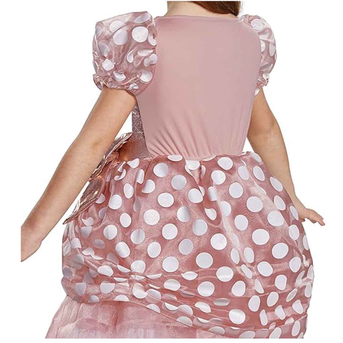 Minnie Mouse Rose Gold Deluxe Costume
