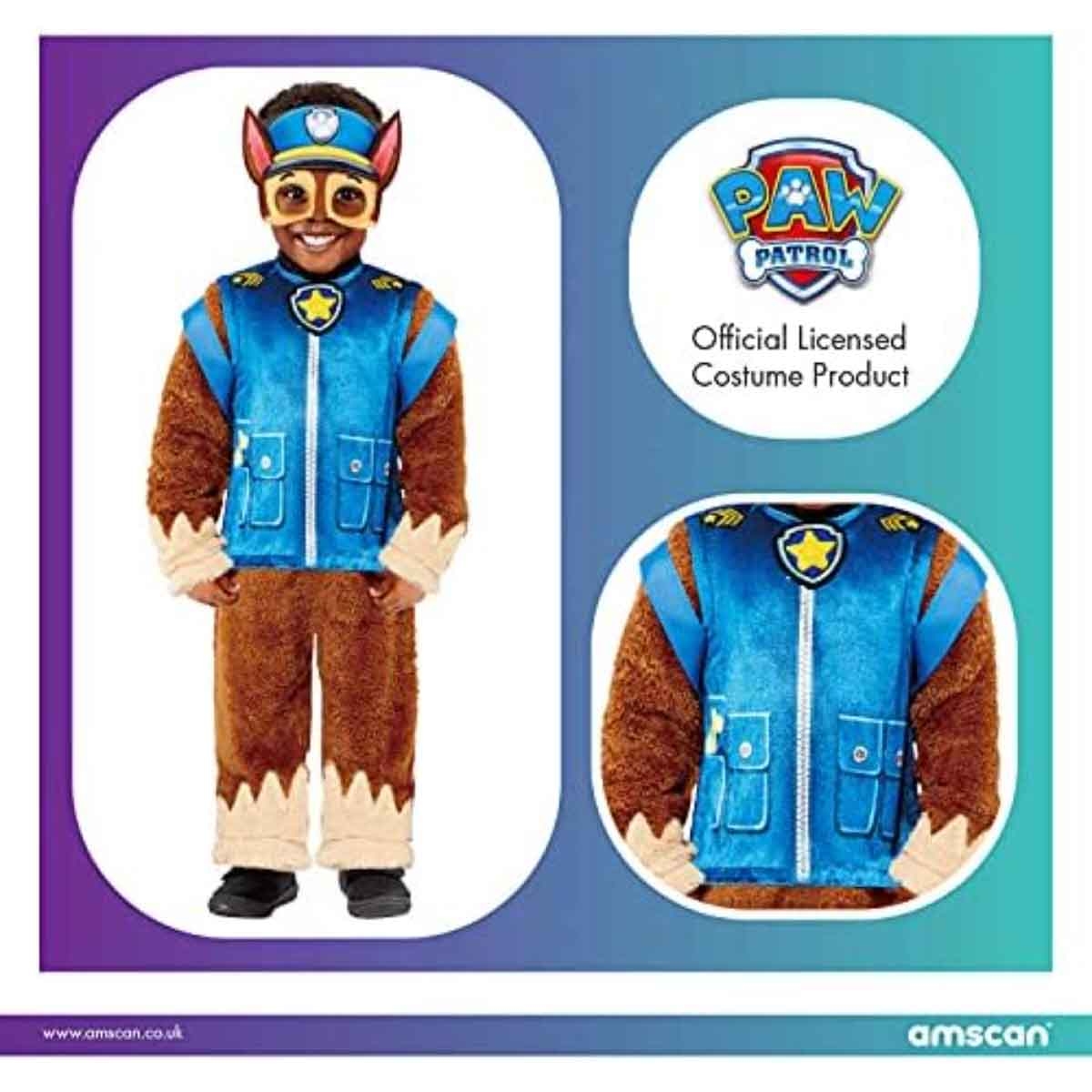 Paw Patrol Chase Deluxe Costume