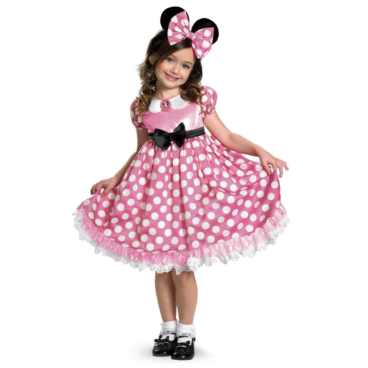 Minnie Mouse Glow In The Dark Disney Costume