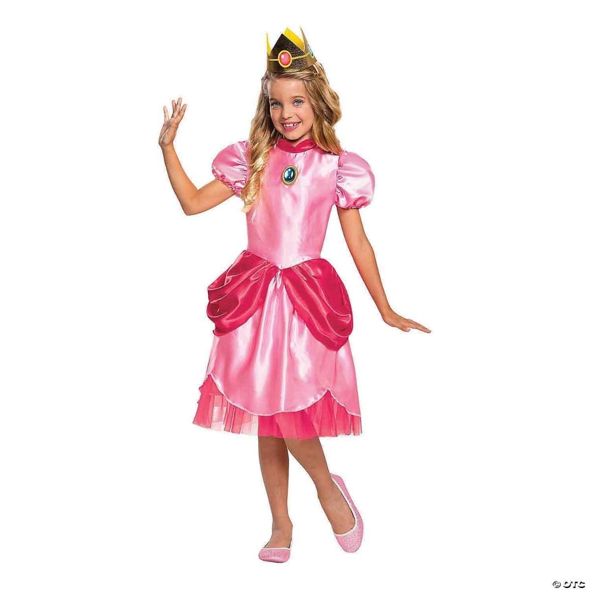 Super Mario Princess Peach Deluxe Costume