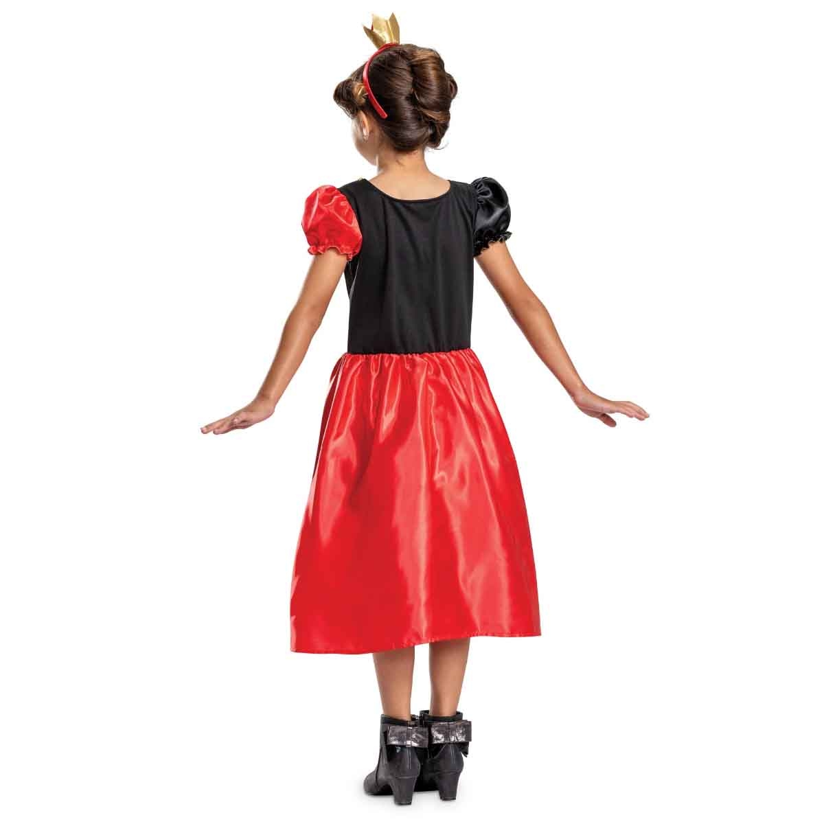 Alice in the Wonderland Queen Of Hearts Classic Costume
