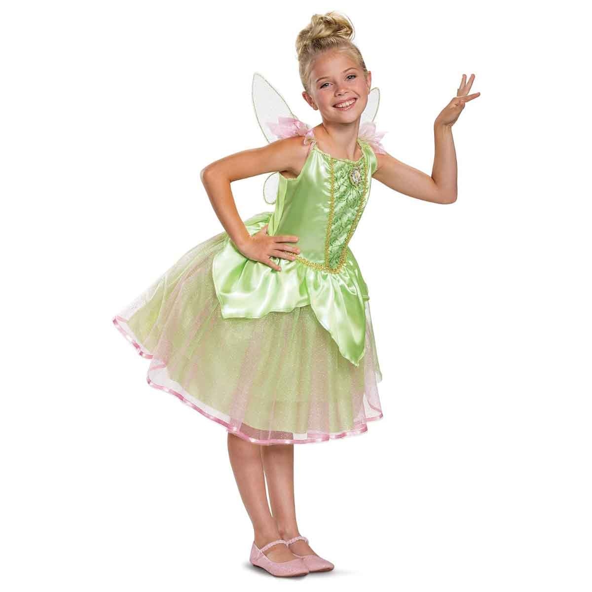 Disney Princess Tinker Bell Classic Costume Girls, 10-12 Years