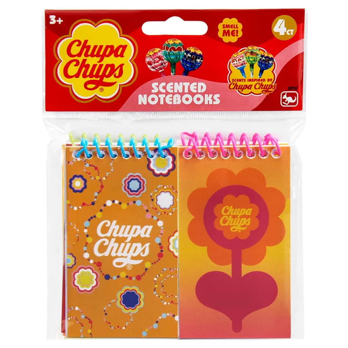 Chupa Chups 4Ct Scented Note Pads Unisex, 3-4 Years