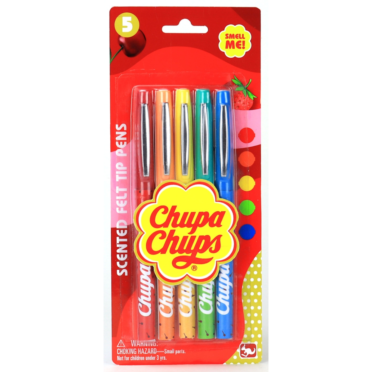 Chupa Chups Kangaru Scented Felt Tip Pens Unisex, 3-4 Years