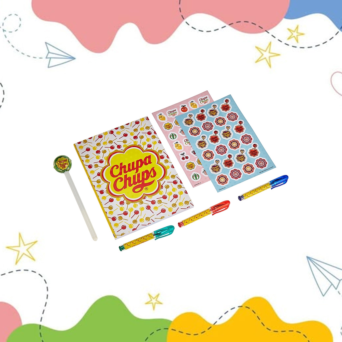 Chupa Chups Scented Journal Set Unisex, 3-4 Years