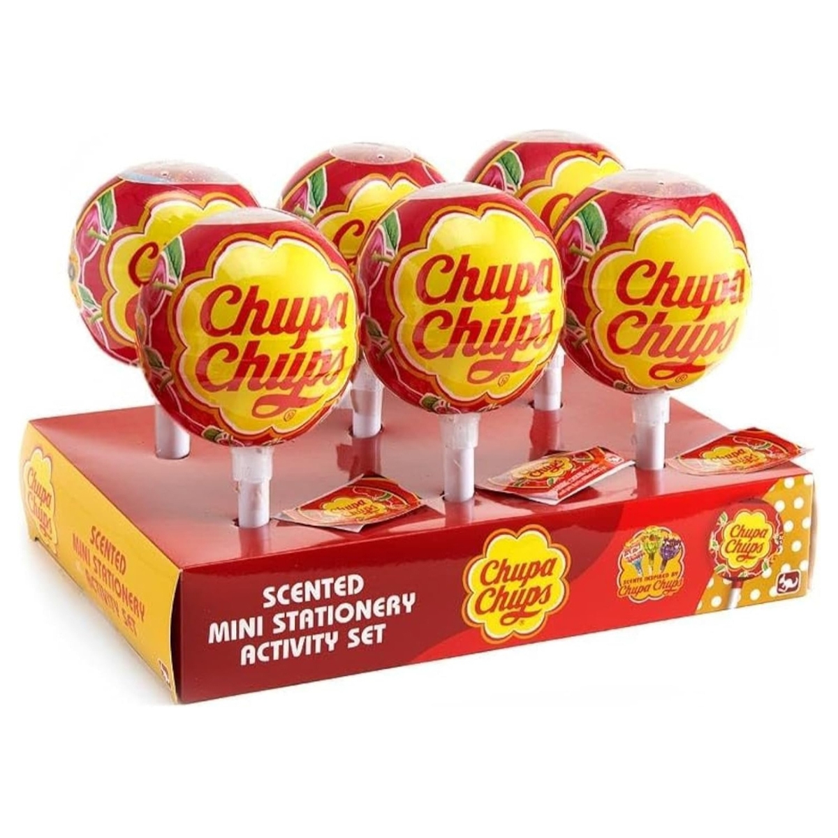 Chupa Chups Scented Mini Stationery Lollipop Activity Set Unisex, 3-4 Years