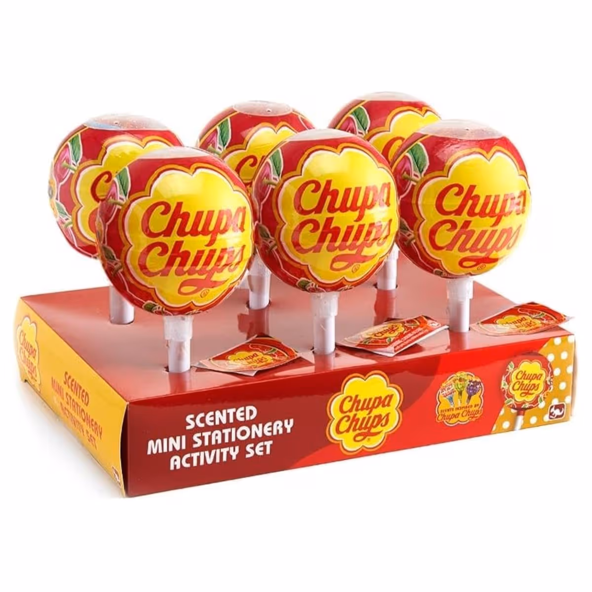 Chupa Chups Scented Mini Stationery Lollipop Activity Set Unisex, 3-4 Years