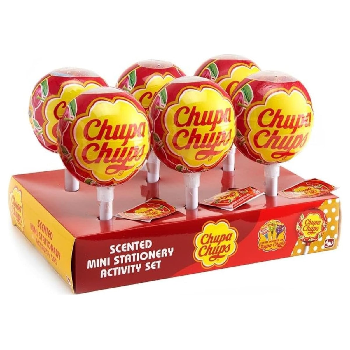Chupa Chups Scented Mini Stationery Lollipop Activity Set Unisex, 3-4 Years