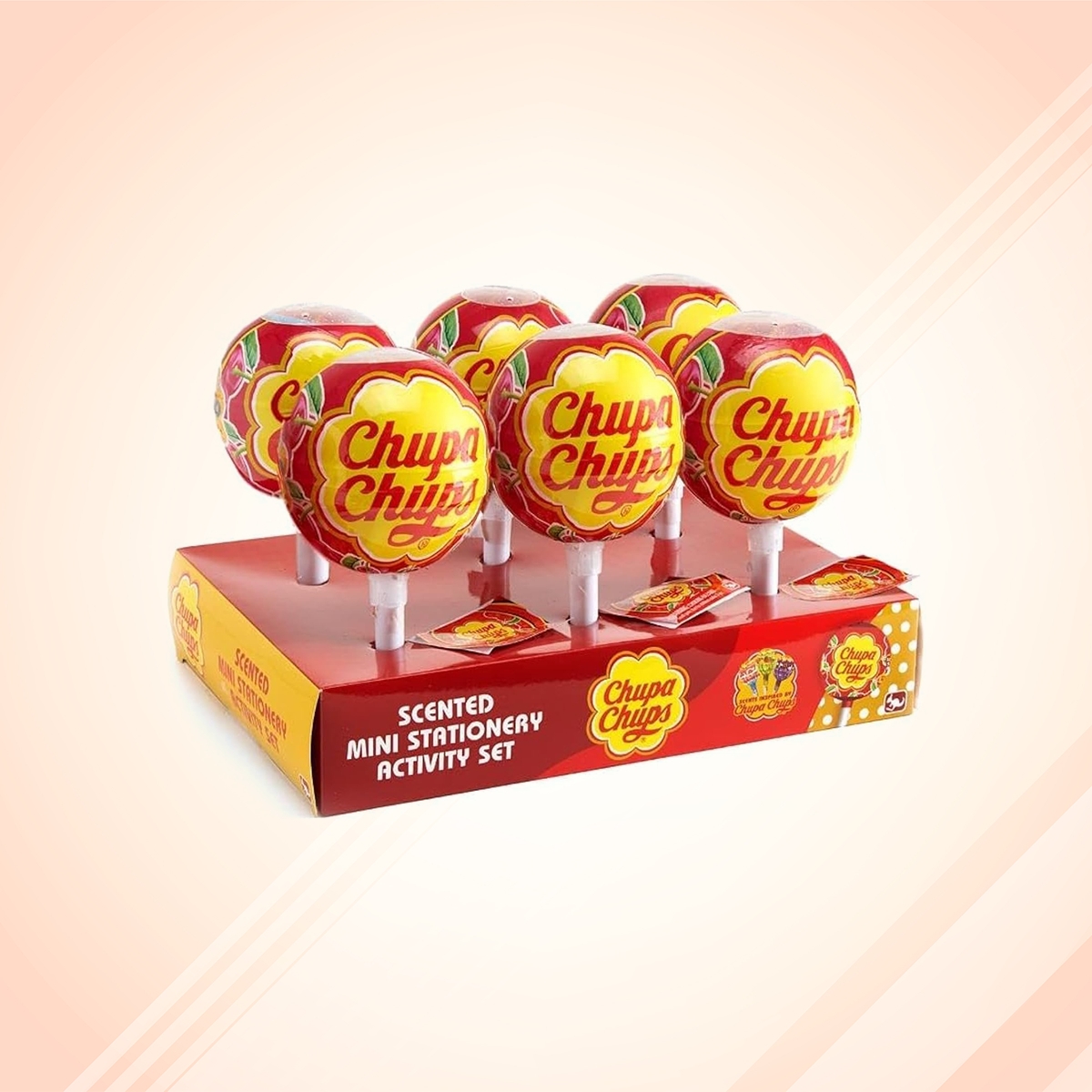 Chupa Chups Scented Mini Stationery Lollipop Activity Set Unisex, 3-4 Years