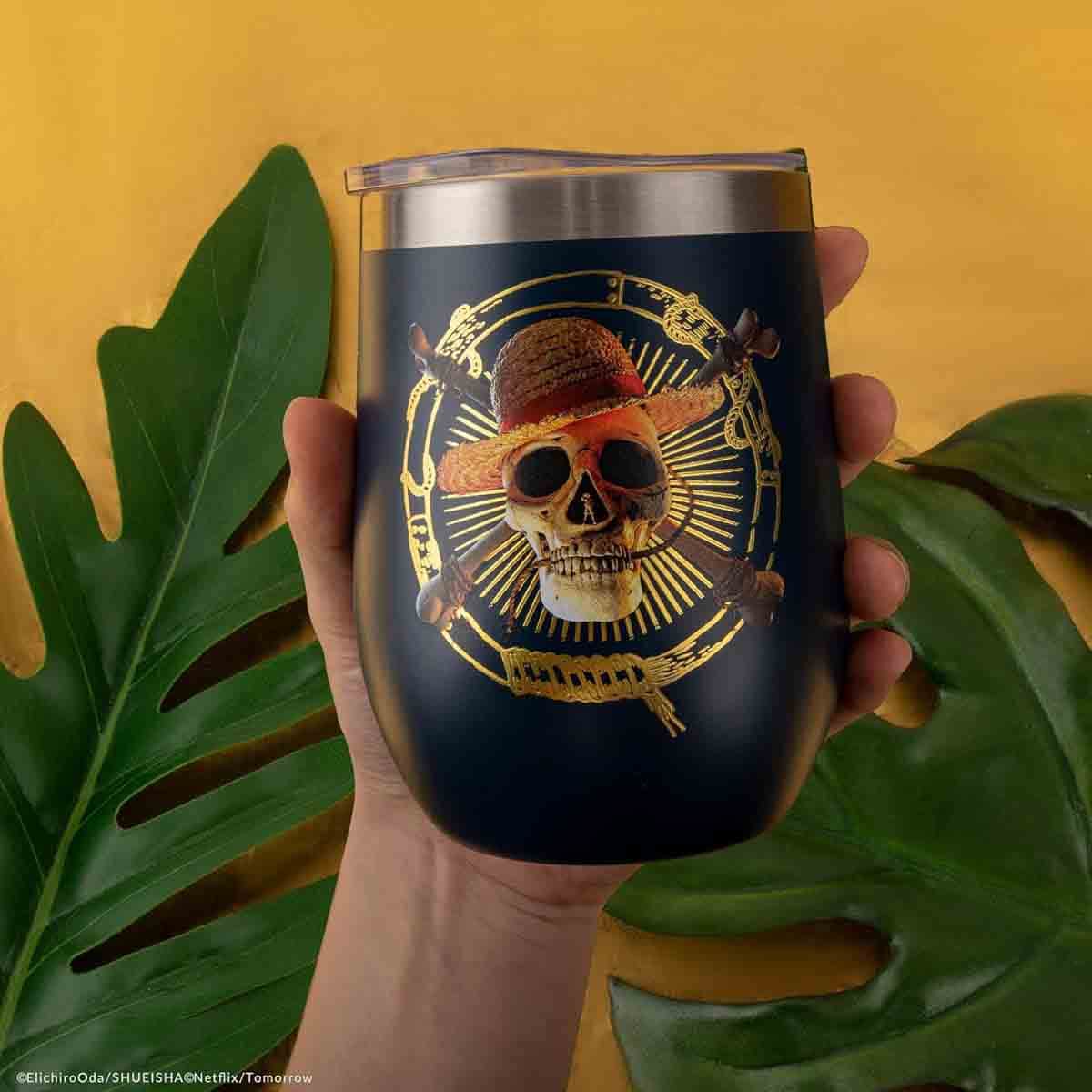 Cinereplicas 350ml One Piece Luffy Travel Coffee Mug Unisex, 5-7 Years