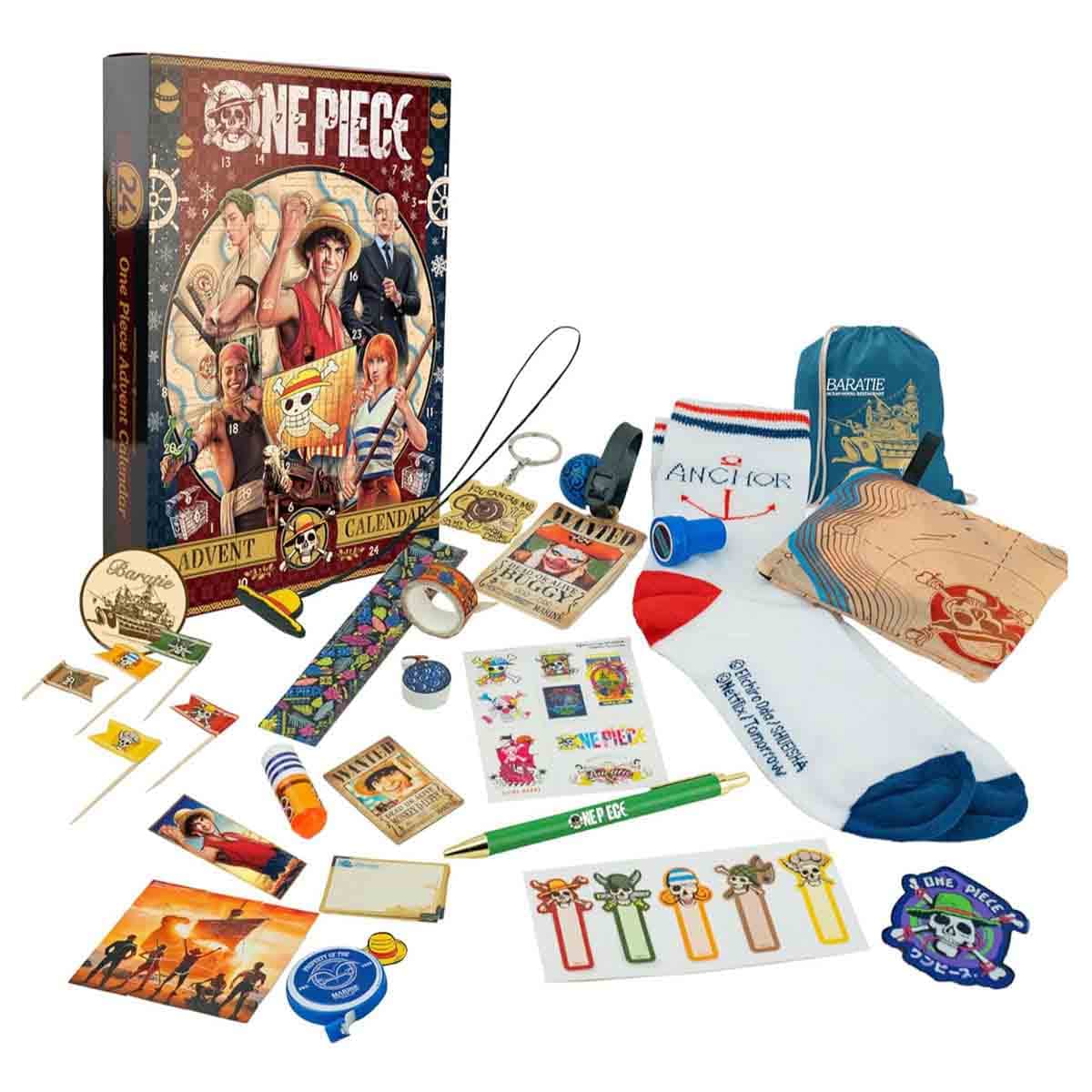 Cinereplicas One Piece Advent Calendar 2024 Playset Unisex, 5-7 Years