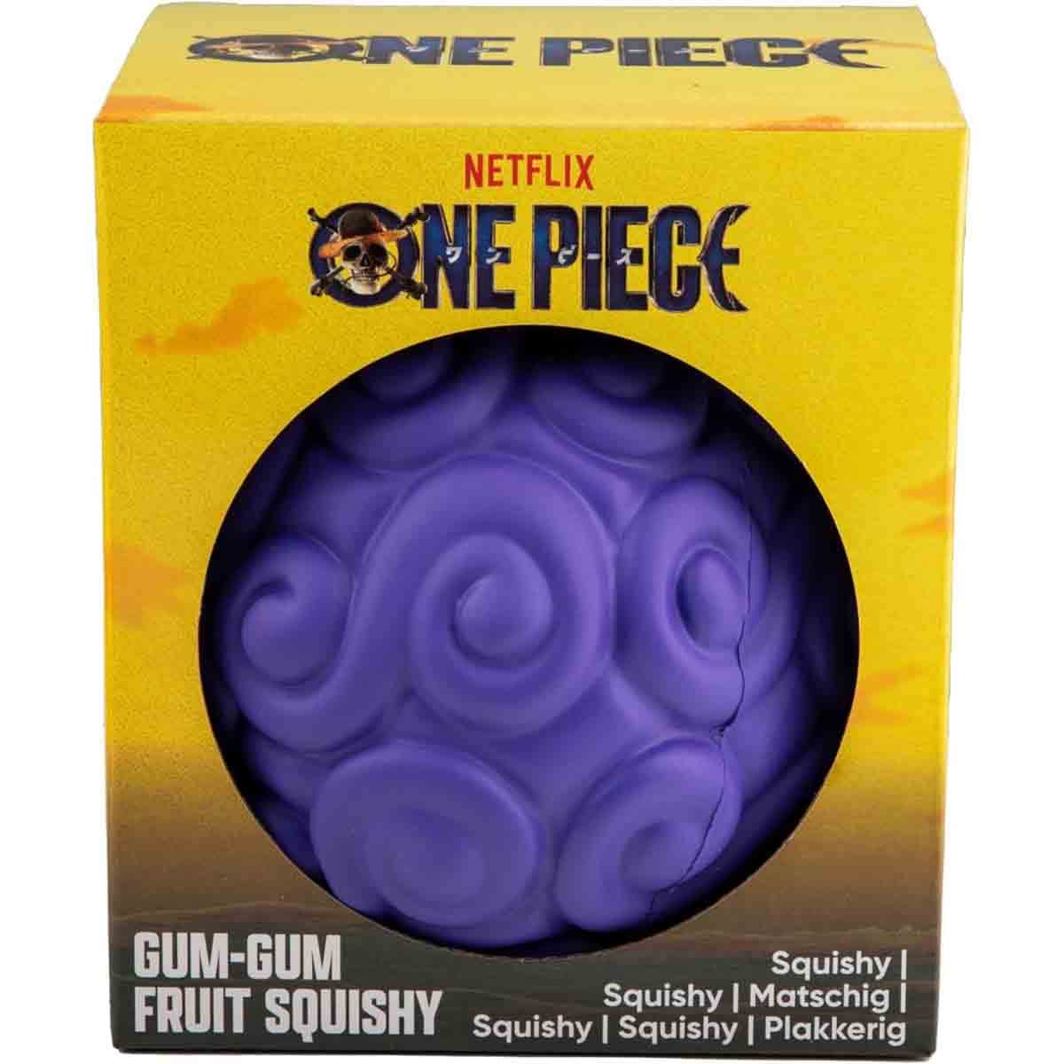 Cinereplicas One Piece Gum Fruit Squeeze Toy Unisex, 5-7 Years