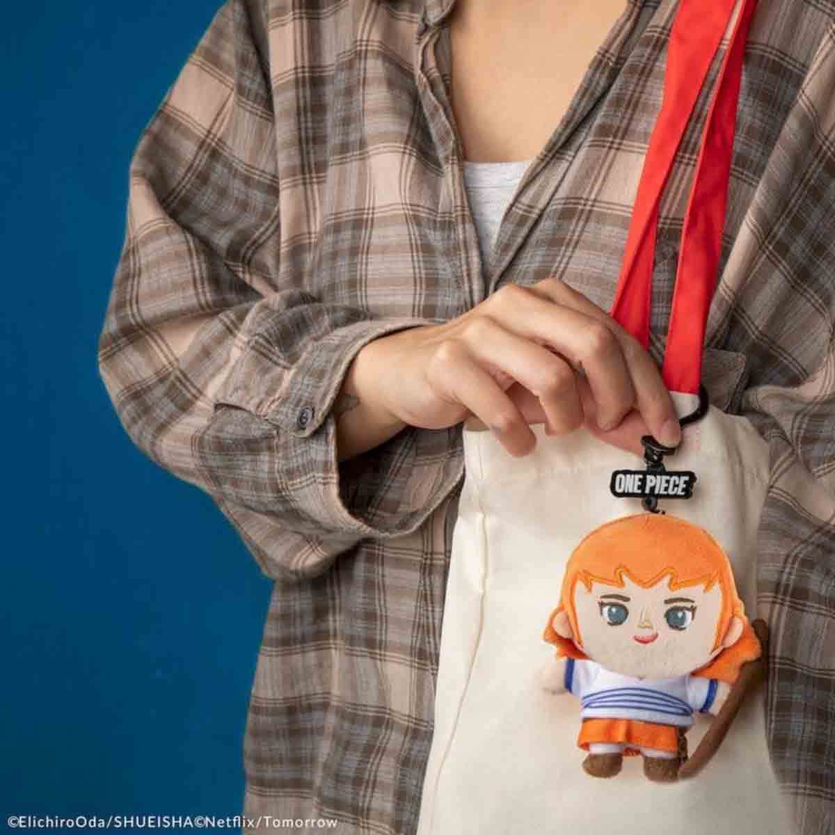 Cinereplicas One Piece Nami Plush Keyring Unisex, 3-4 Years