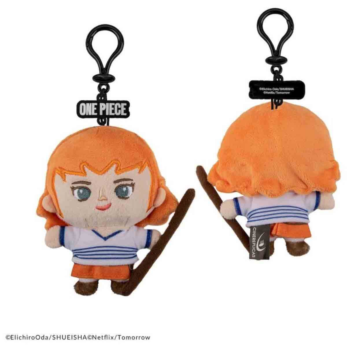Cinereplicas One Piece Nami Plush Keyring Unisex, 3-4 Years