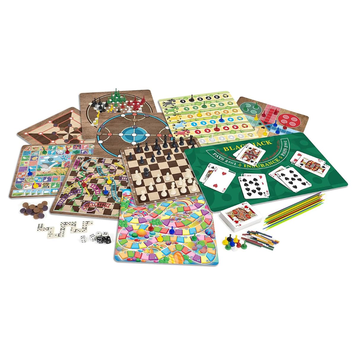 Classic Games 365 Games Set Unisex, 5-7 Years