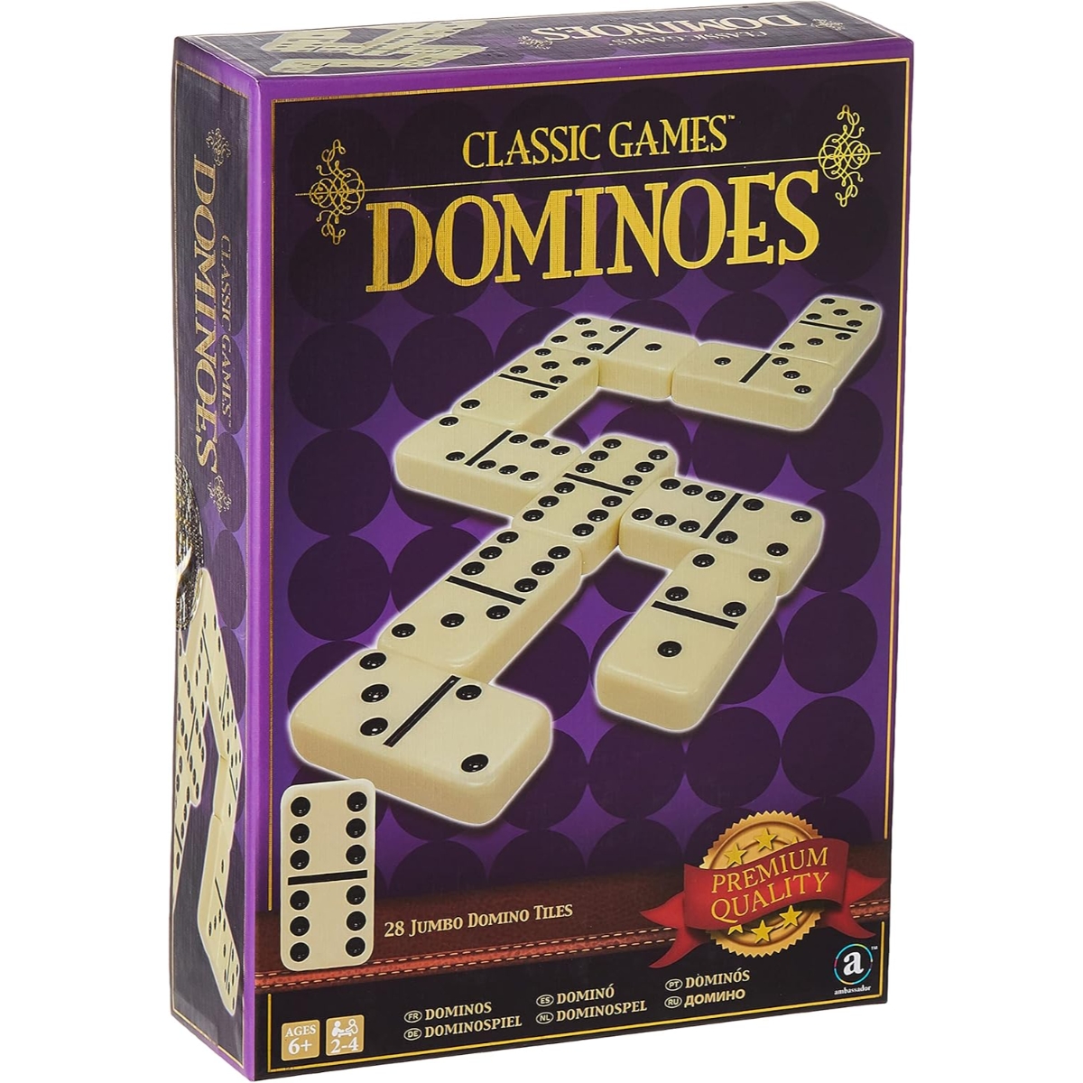 Classic Games Dominoes Game Unisex, 5-7 Years