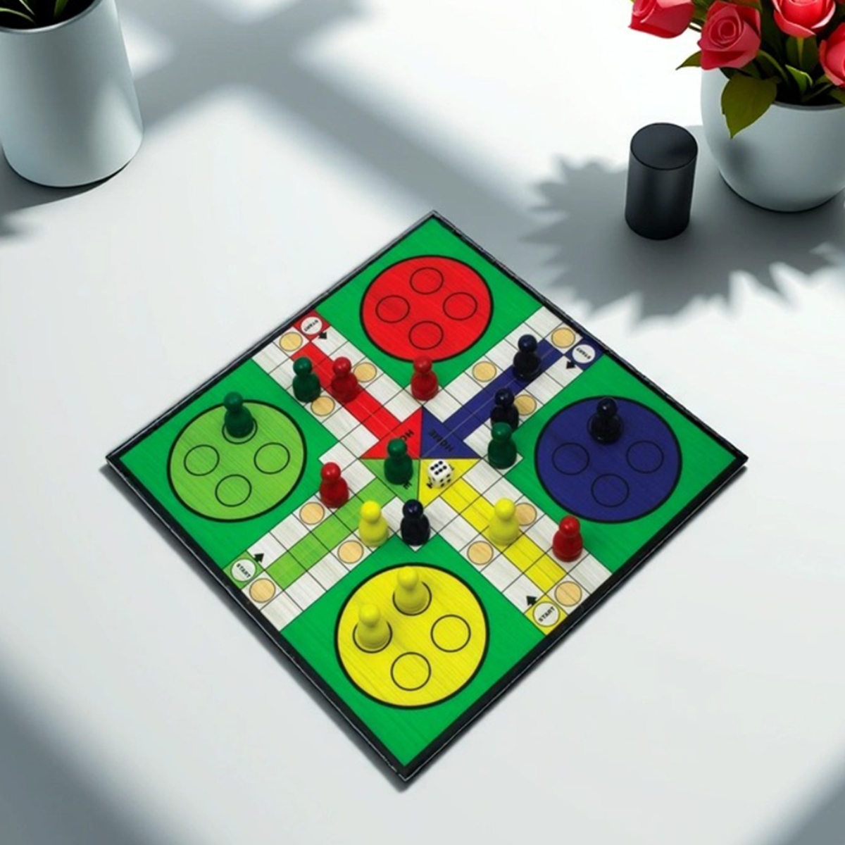 Classic Games Ludo Board Game Unisex, 5-7 Years