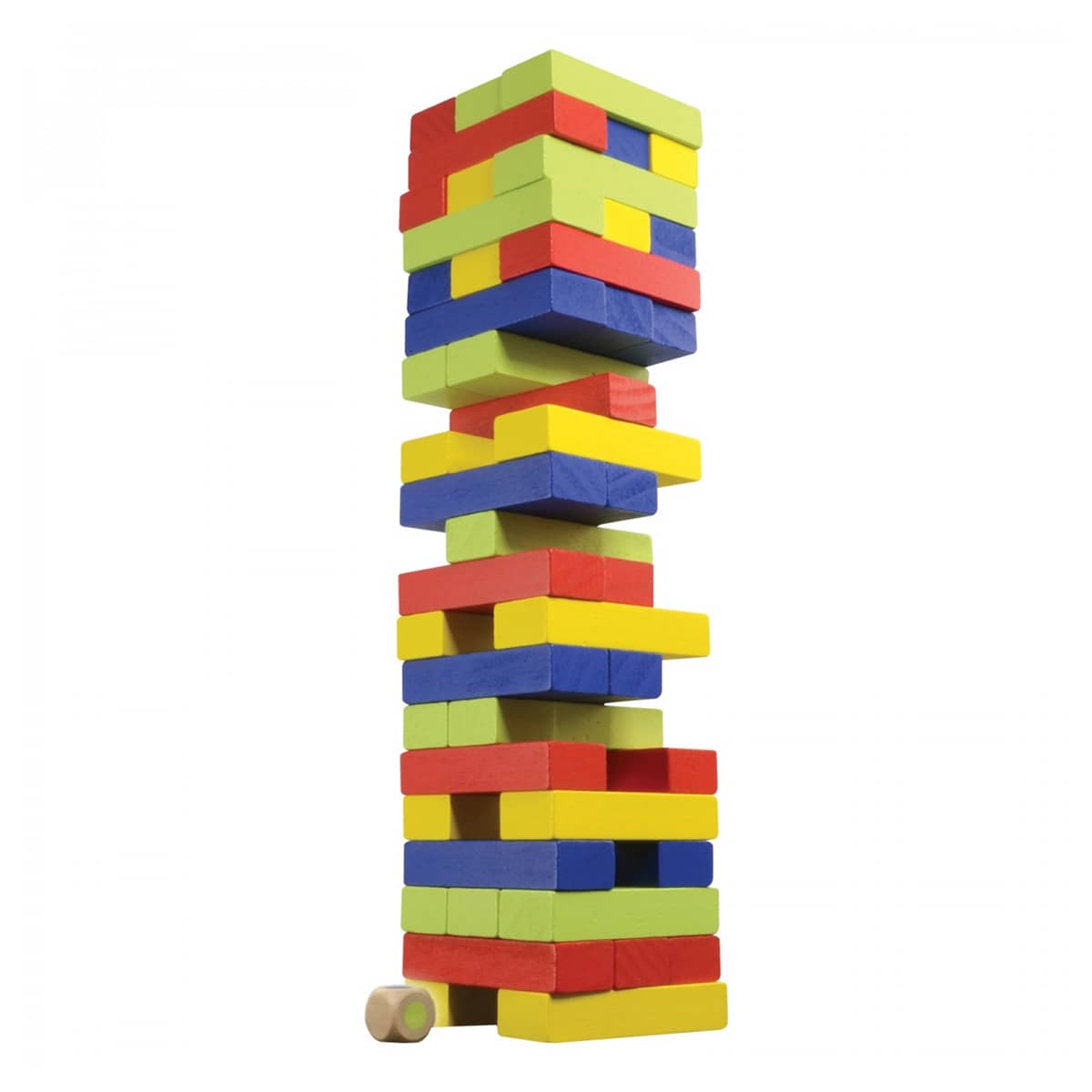 Classic Games Tumblin' Tower (Coloured) Building Block Unisex, 5-7 Years