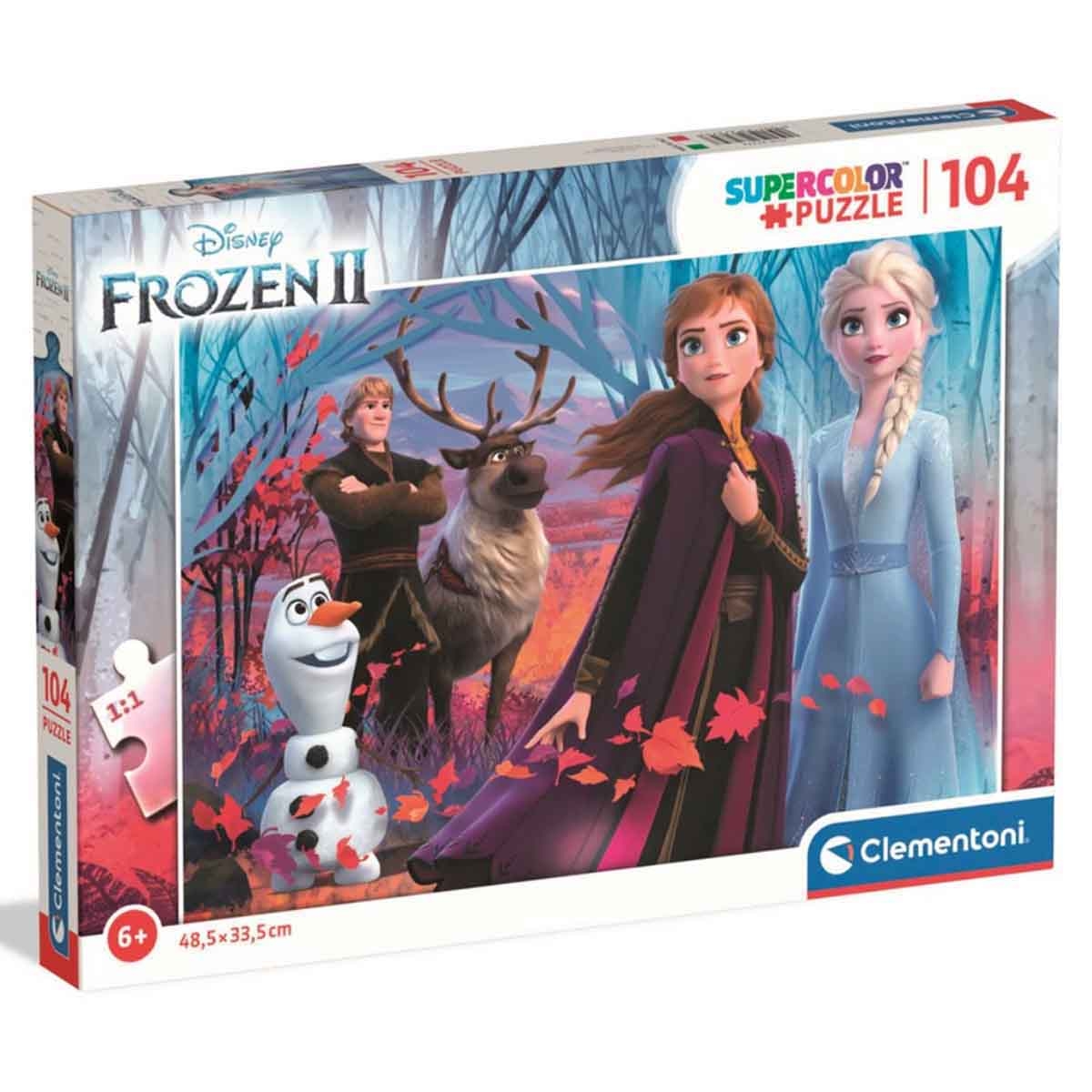كليمنتوني 27274 لغز ديزني فروزن 2 سوبر كولر، للبنات، 5-7 سنوات