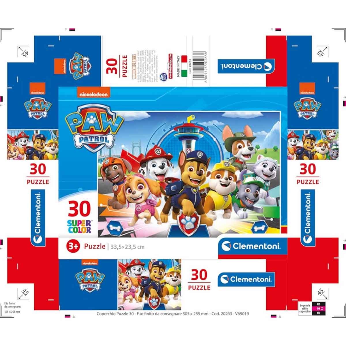 كليمنتوني لغز باو باترول، للجنسين، 3-4 سنوات