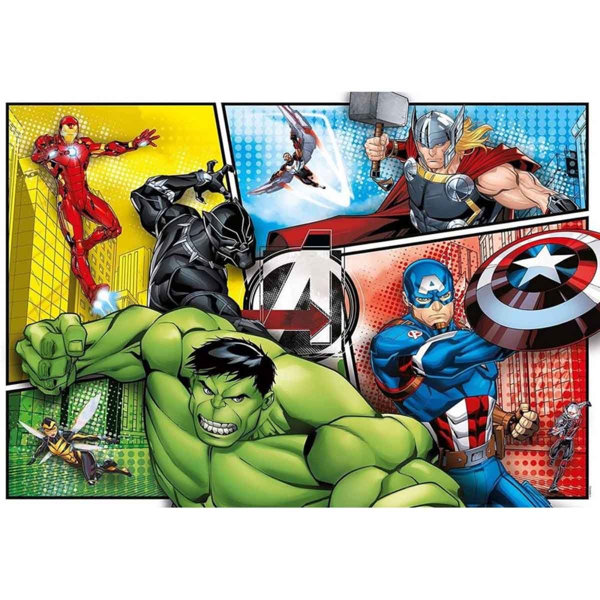 Clementoni Super Color Avengers Jigsaw Puzzle Unisex, 5-7 Years