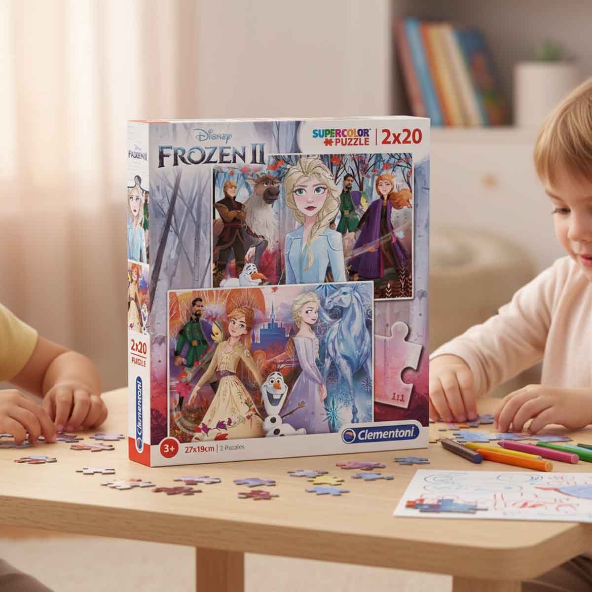 كليمنتوني لغز ديزني فروزن 2 سوبر كولر، للبنات، 3-4 سنوات، مجموعة 2