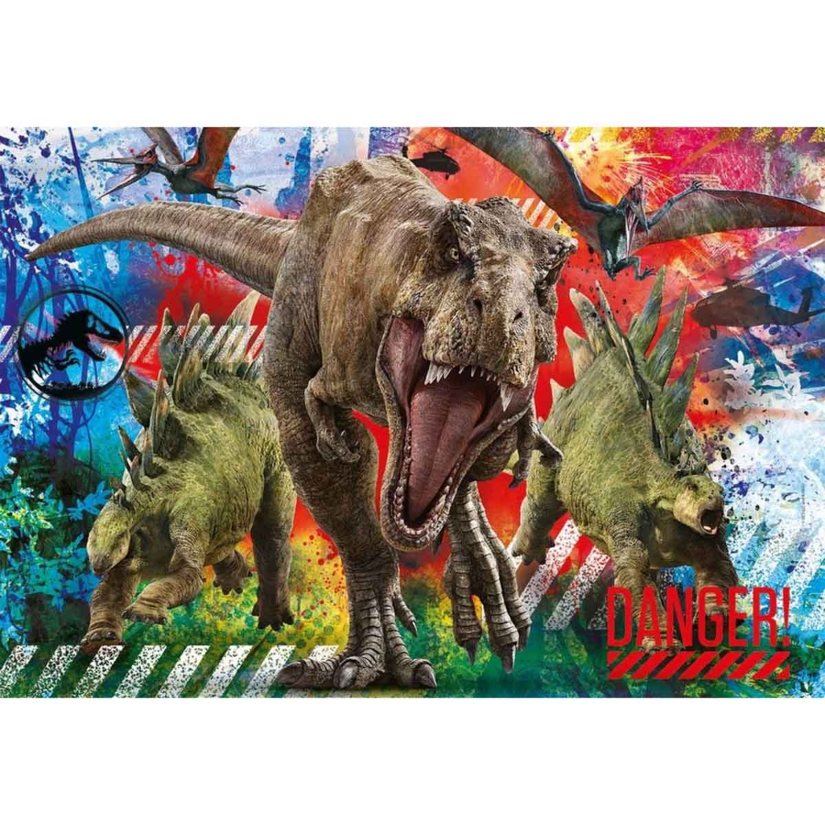Clementoni Super Color Jurassic World Jigsaw Puzzle Unisex, 8-10 Years