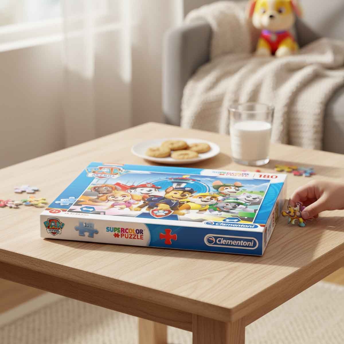 Clementoni Super Color Paw Patrol Jigsaw Puzzle Unisex, 8-10 Years