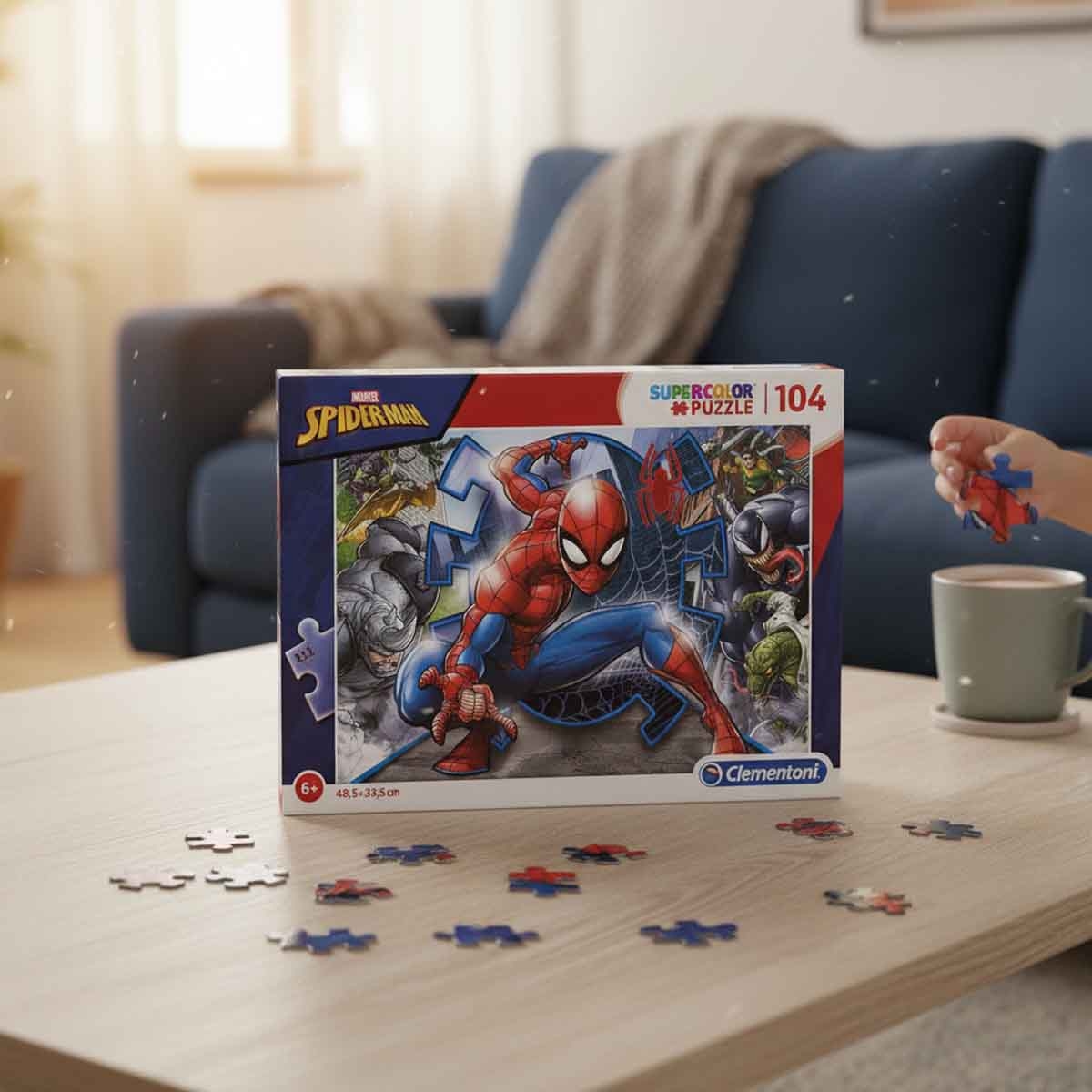 كليمنتوني لغز سبايدر مان سوبر كولر، للجنسين، 5-7 سنوات