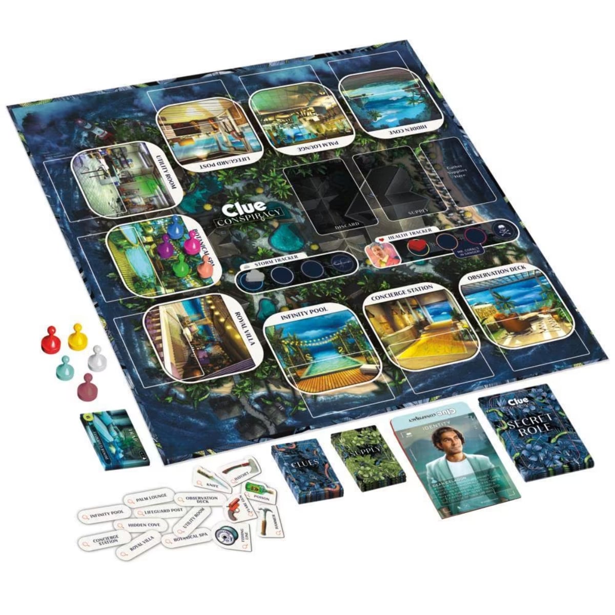 Clue Cluedo Conspiracy Board Game Unisex, 13+ Years