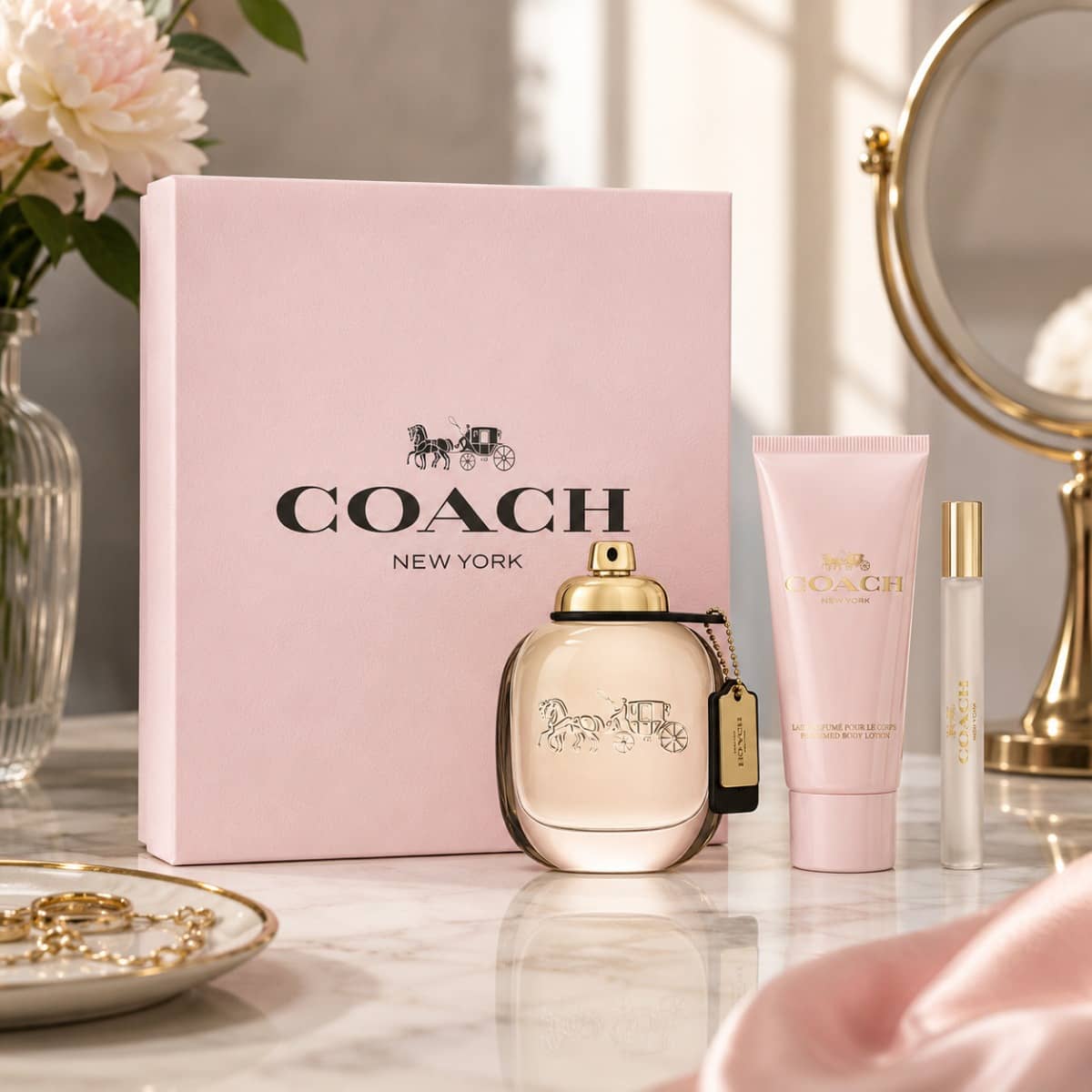 Coach Floral Eau De Parfum Gift Set for Women