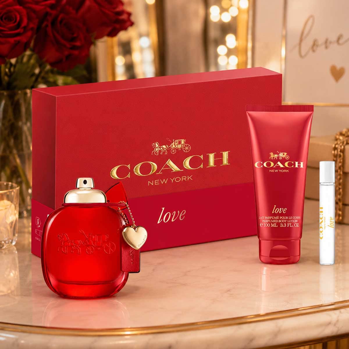 Coach Love Eau De Parfum Gift Set for Women