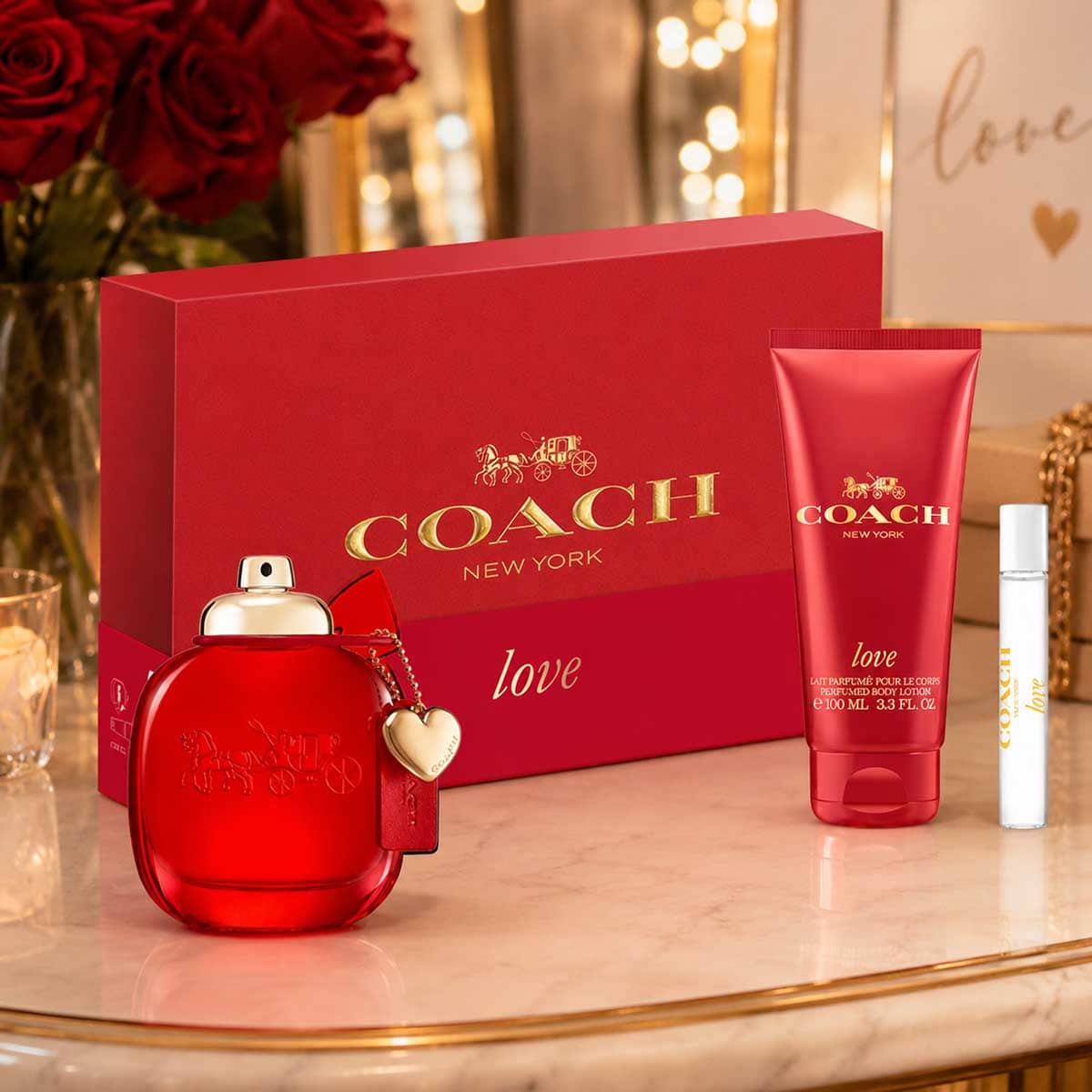 Coach Love Eau De Parfum Gift Set for Women