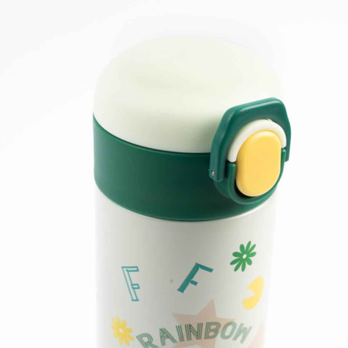 Cocobee 500ml Green Stainless Steel Insulated Water Bottle Unisex, 3-4 Years
