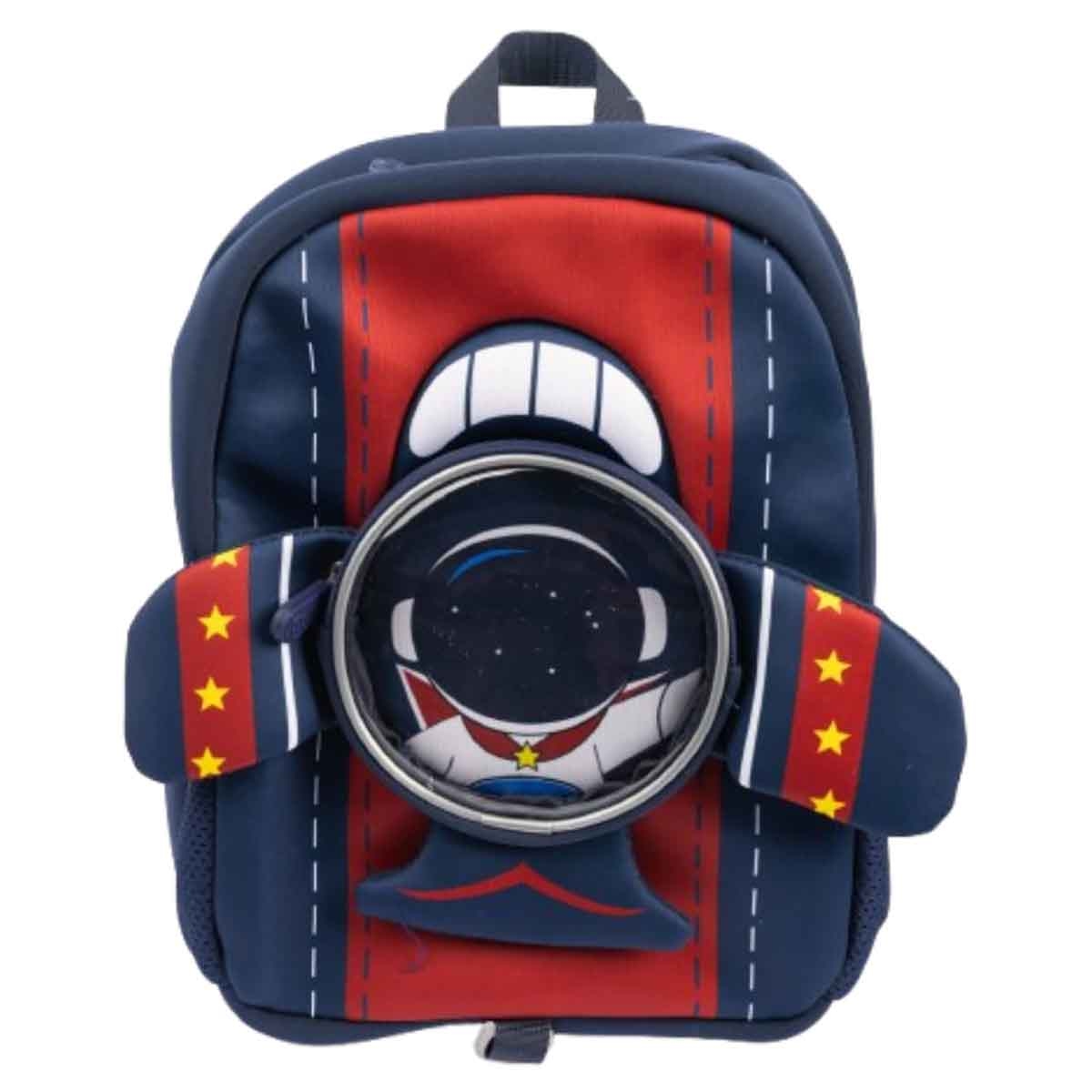 Cocobee Aeroplane Style Astronaut Printed Backpack Boys, 3-4 Years