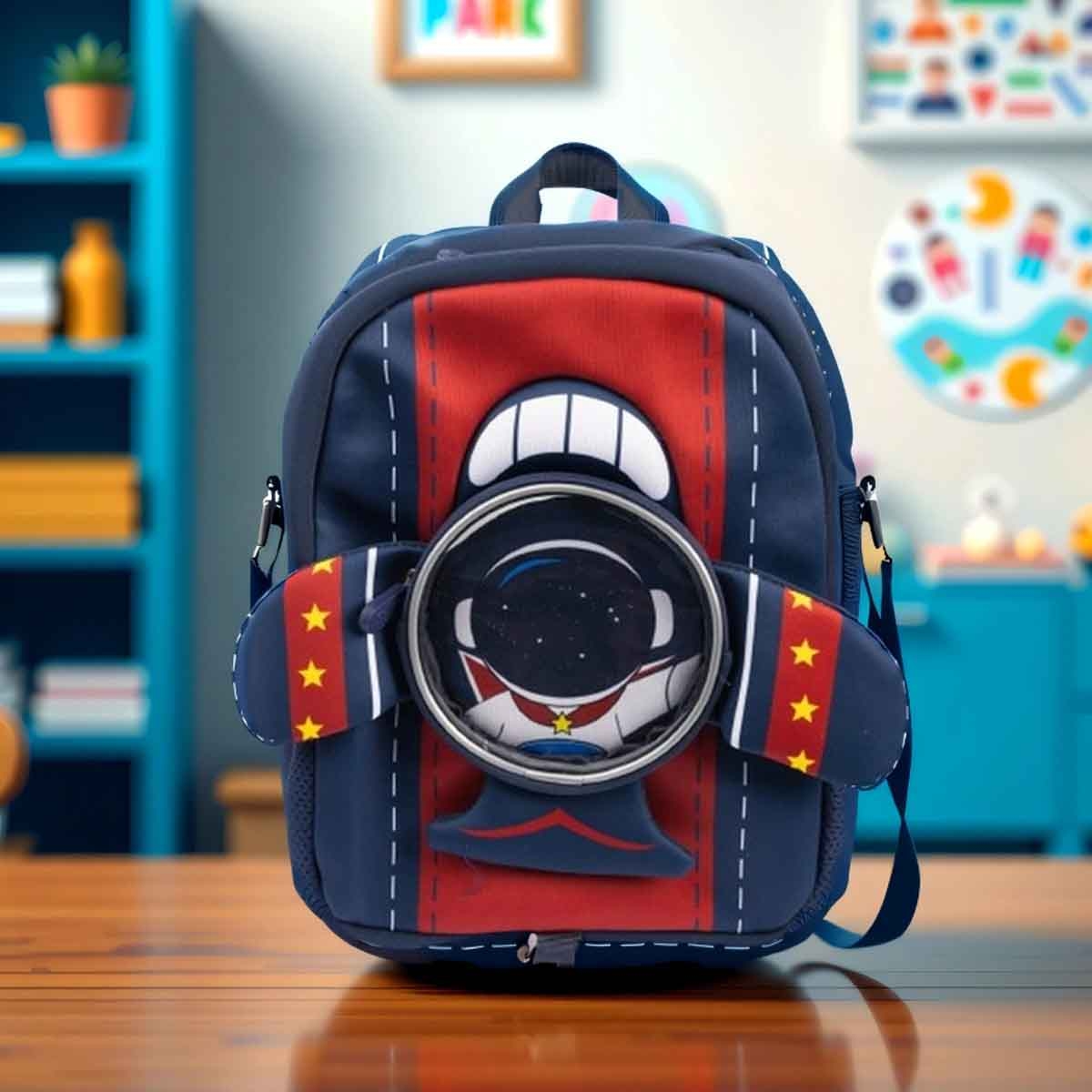 Cocobee 16.5" Aeroplane Style Astronaut Backpack Boys, 3-4 Years