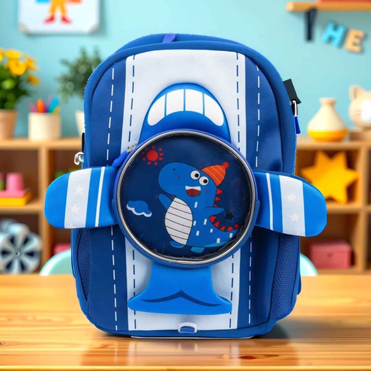 Cocobee 16.5" Aeroplane Style Dinosaur Backpack Boys, 3-4 Years